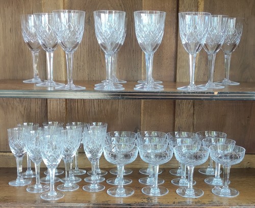 Anciens verres coupes - 36,