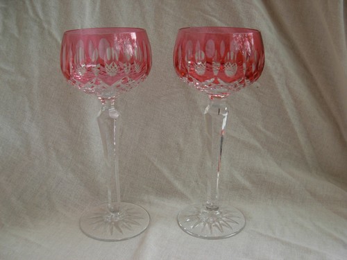 Verres cristal taille - verres, en