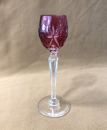 Verre liqueurs cristal - verre,