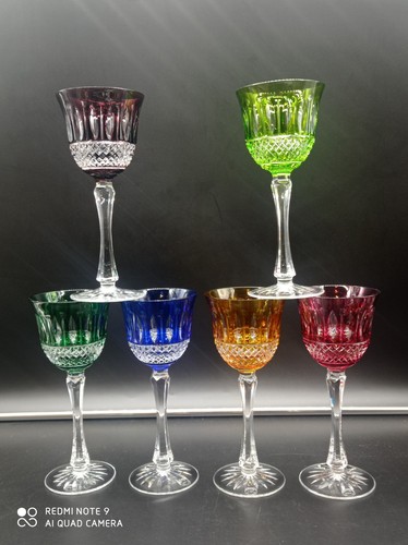 Verres vin rouge du rhin - verres, à