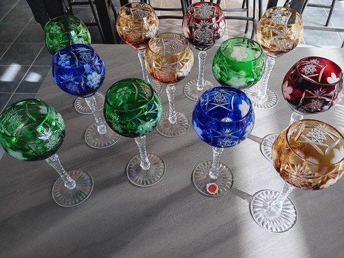 Grands verres vin rouge - 12,