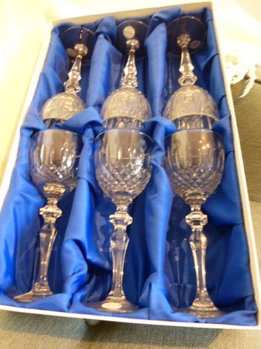 Verres vin cristallerie - a,