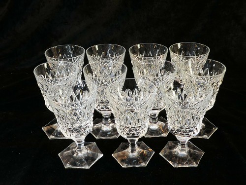 Verres vin en cristal - 11, a