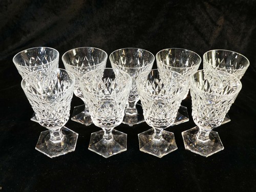 Verres eau en cristal - en,