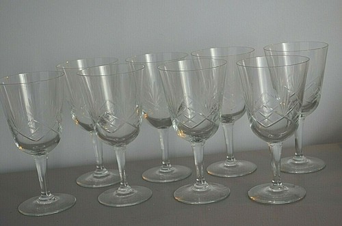 Verres eau cristallerie - verres,